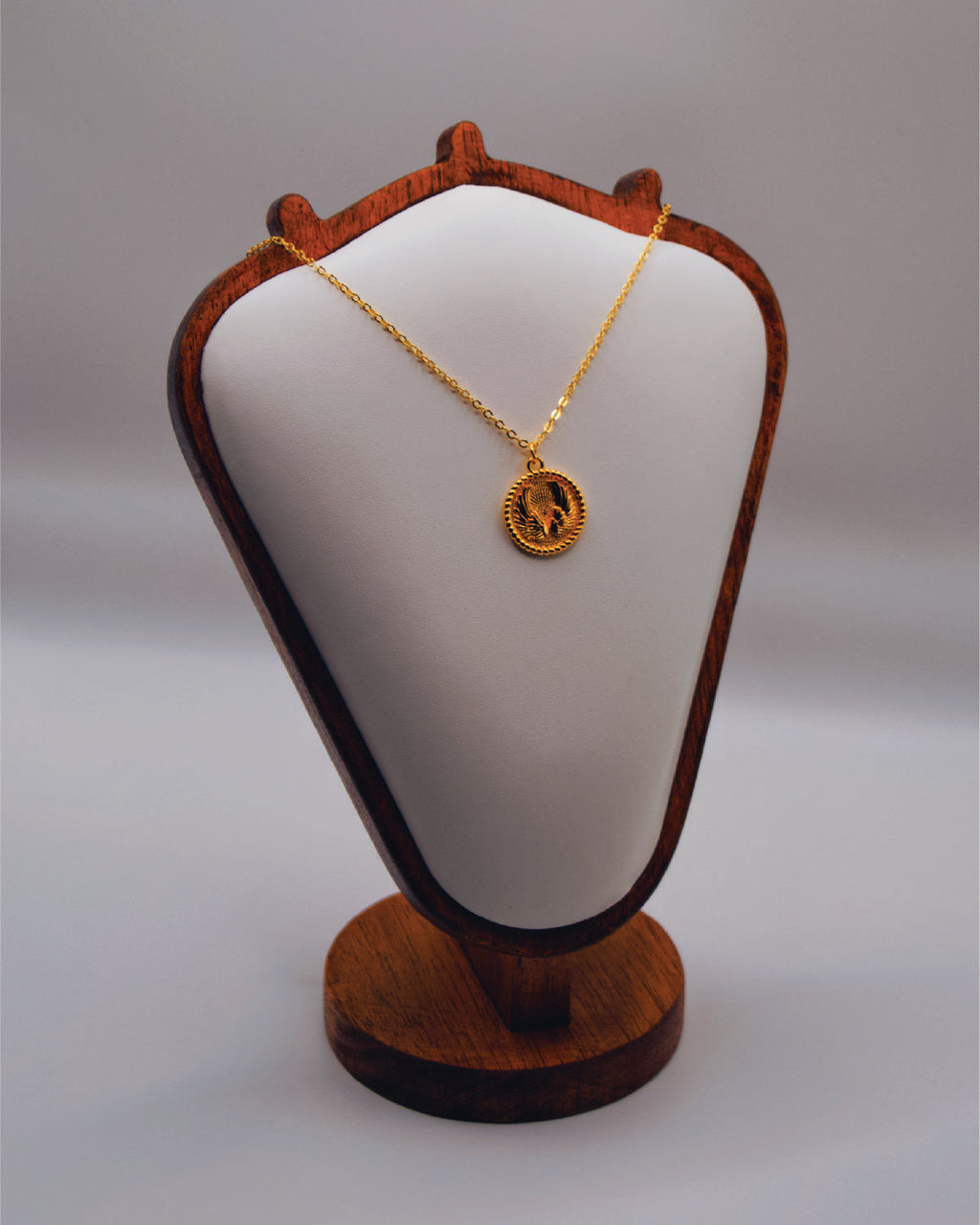 Wings Like Eagles • Gold Chain Necklace