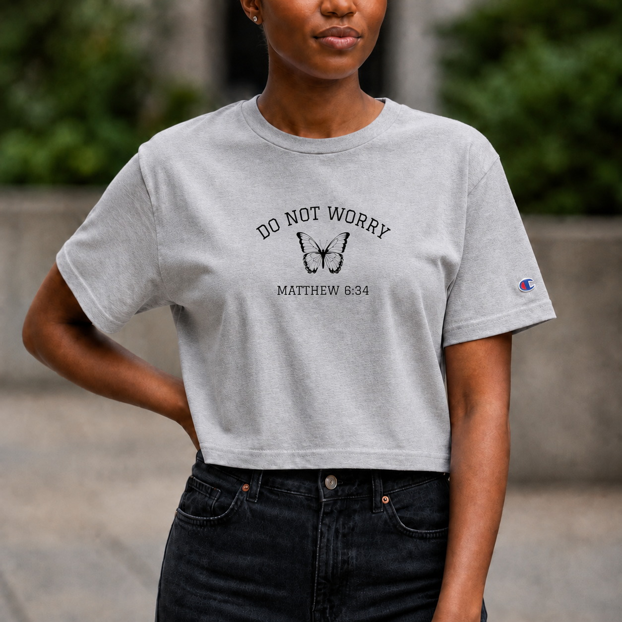 Do Not Worry • Crop Top