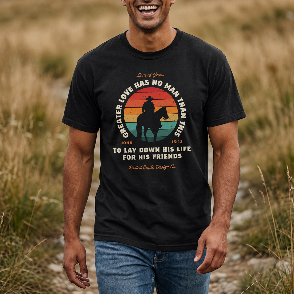 Greater Love • Comfort Colors Tee