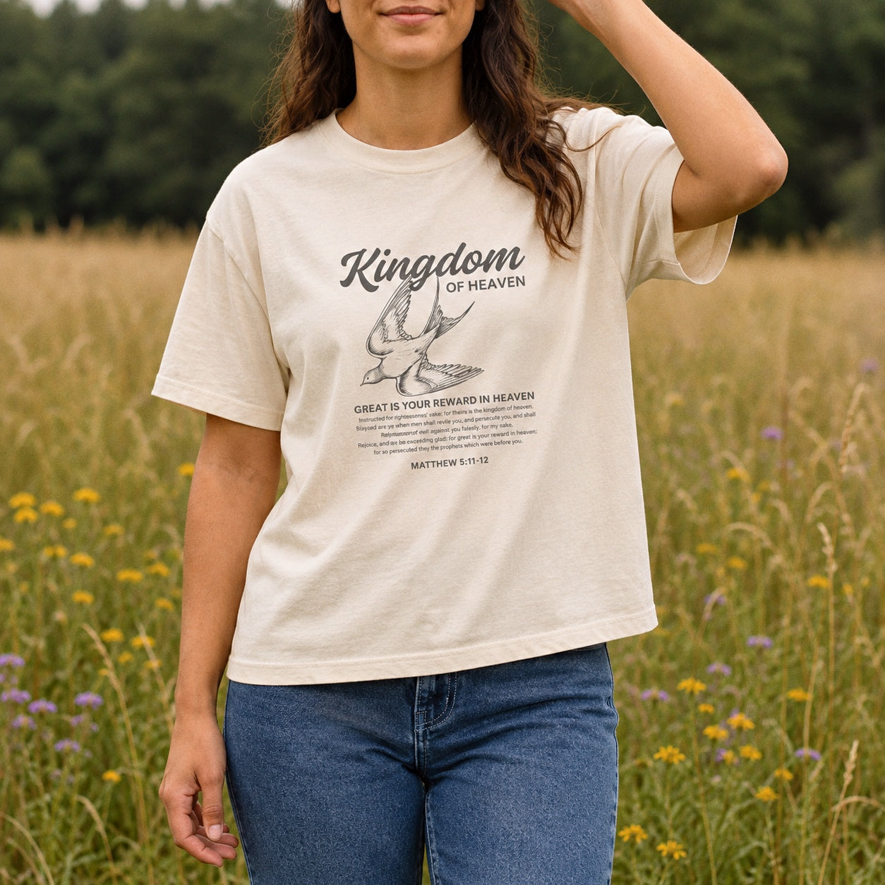 Kingdom of Heaven • Women's Boxy Tee
