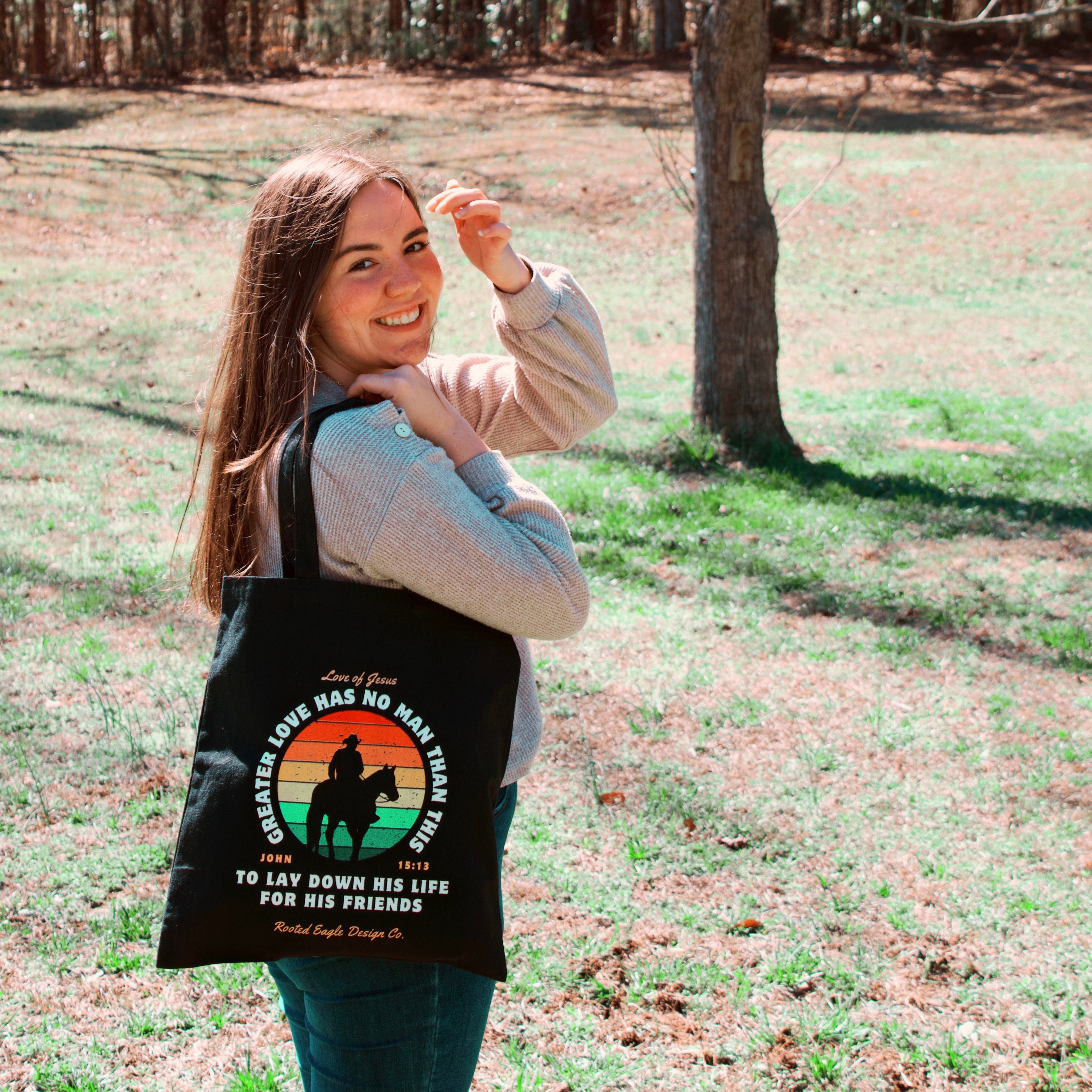 Greater Love • Canvas Bag