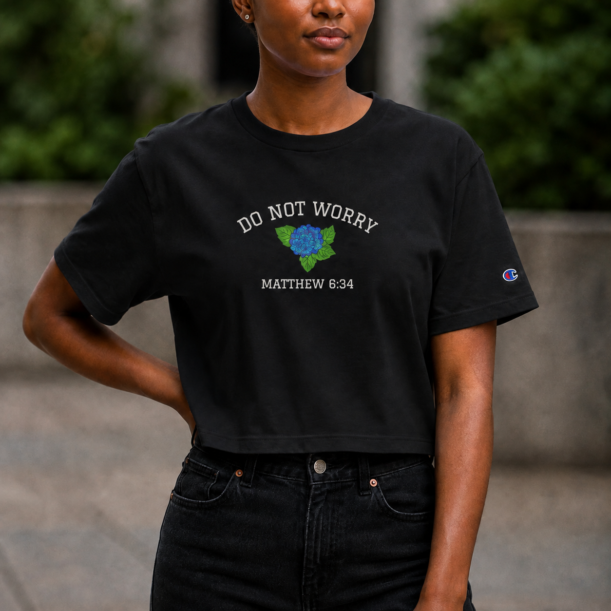 Do Not Worry • Crop Top