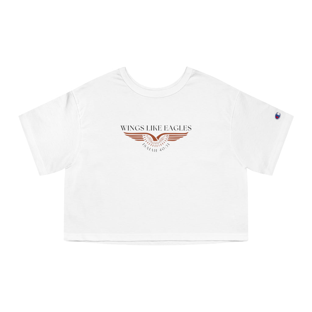 Wings Like Eagles • Crop Top