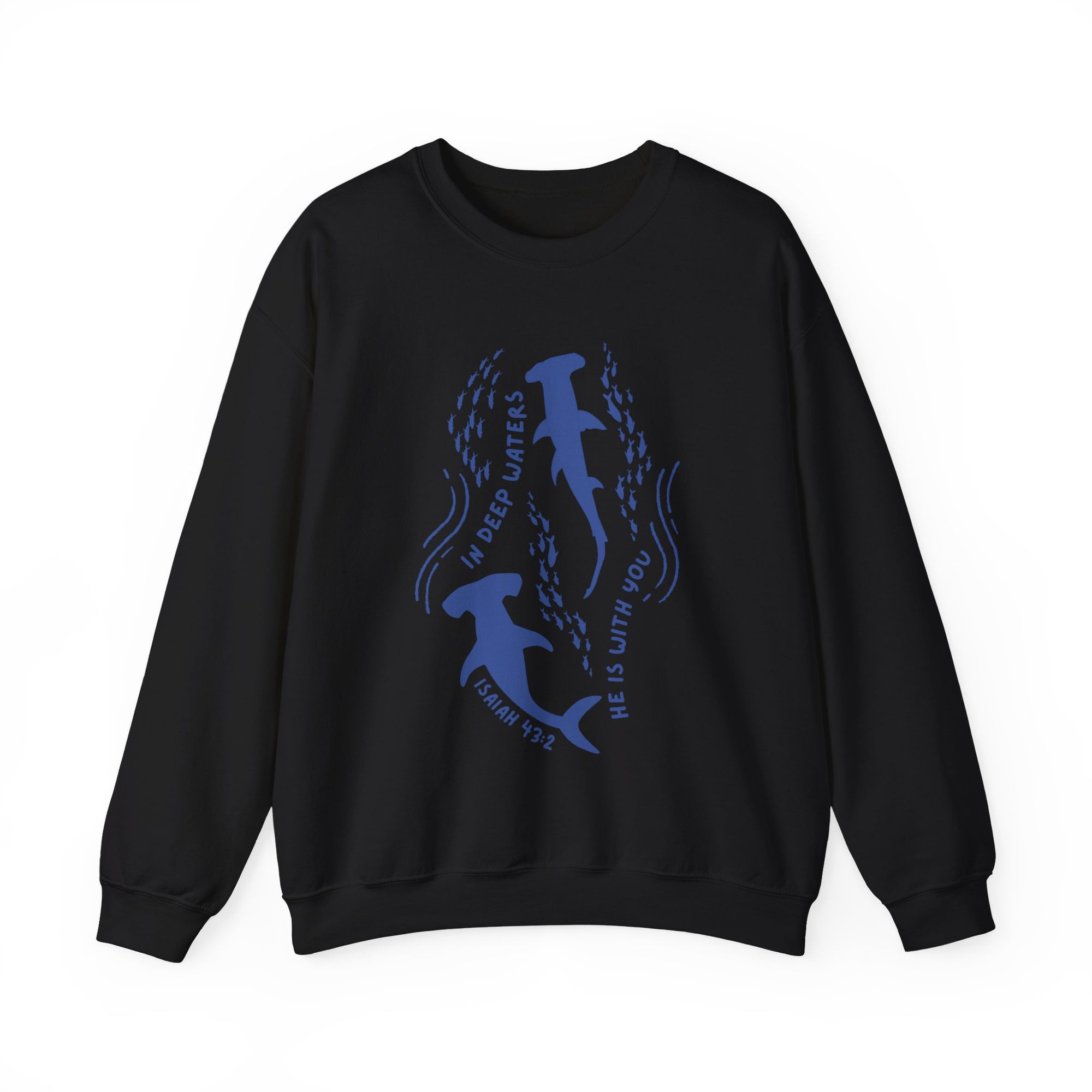 Isaiah 43:2 • Crewneck Sweatshirt