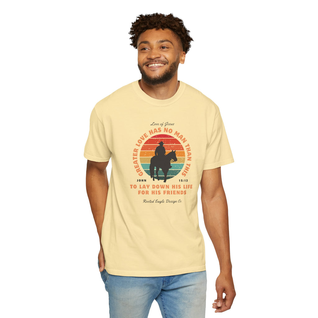 Greater Love • Comfort Colors Tee