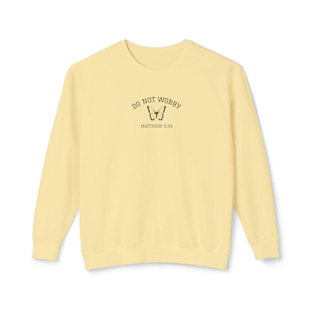 Matthew 6:34 • Comfort Colors Sweatshirt