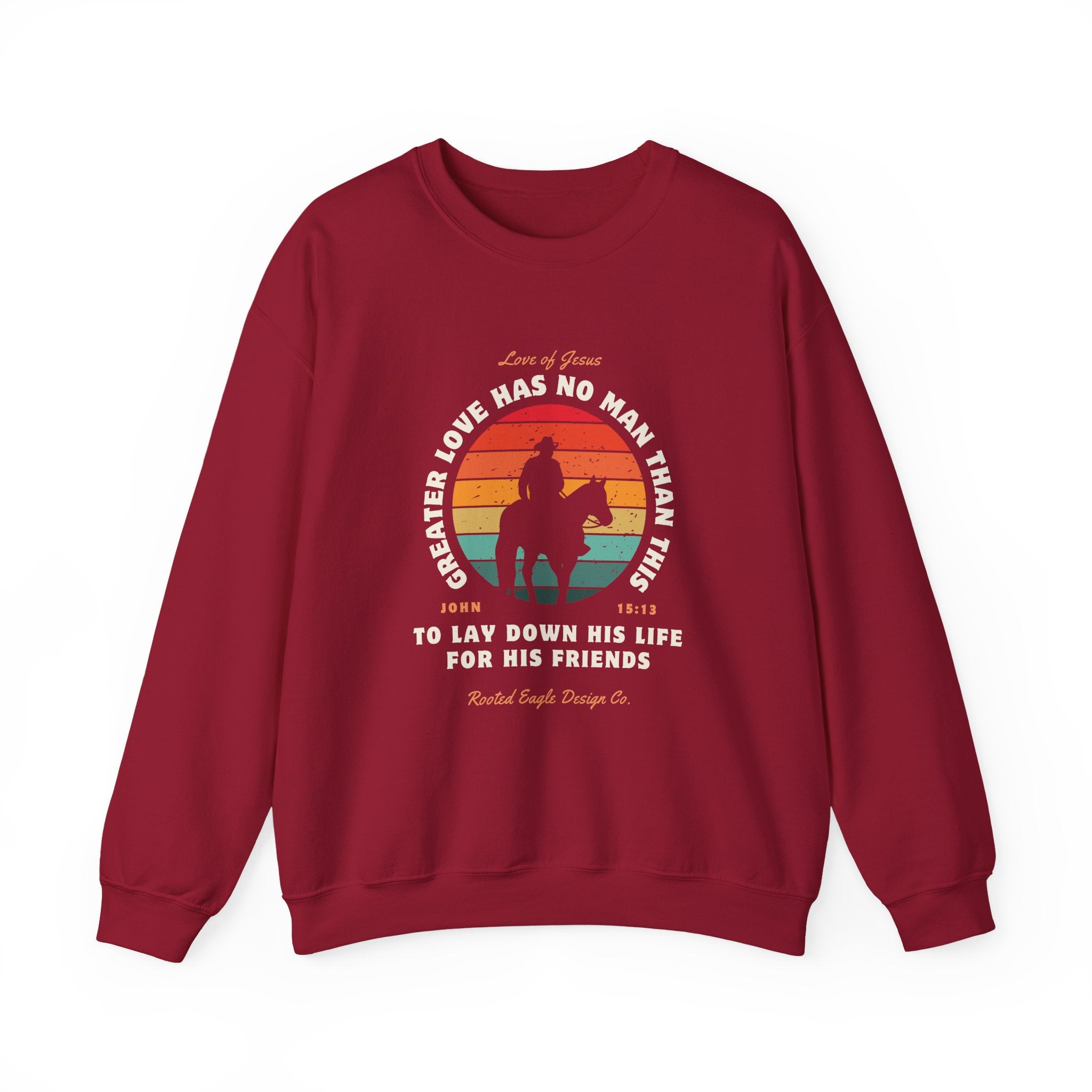 John 15:13 • Crewneck Sweatshirt