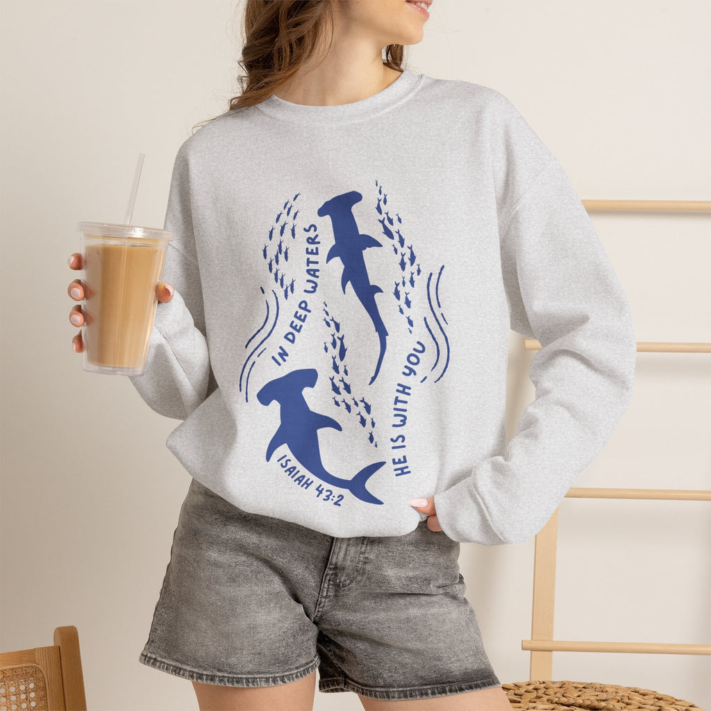 Isaiah 43:2 • Crewneck Sweatshirt