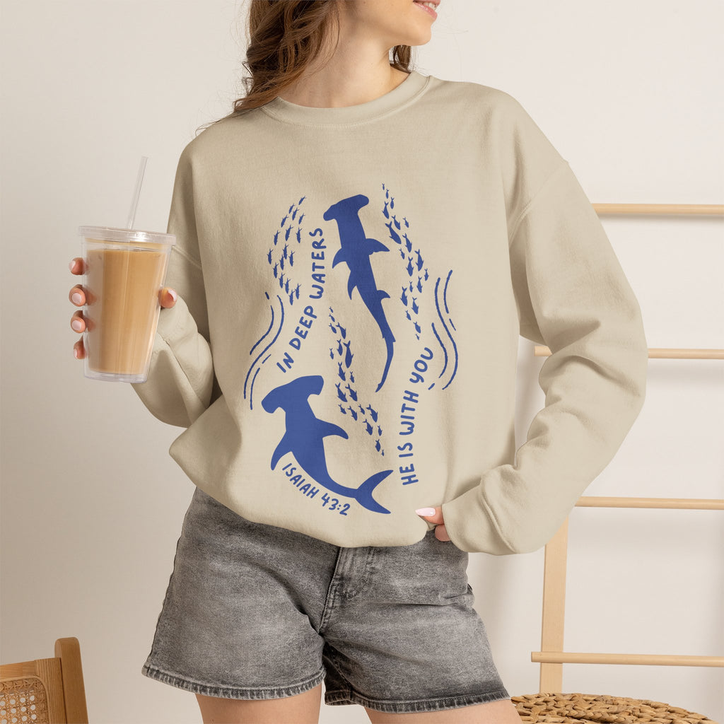 Isaiah 43:2 • Crewneck Sweatshirt