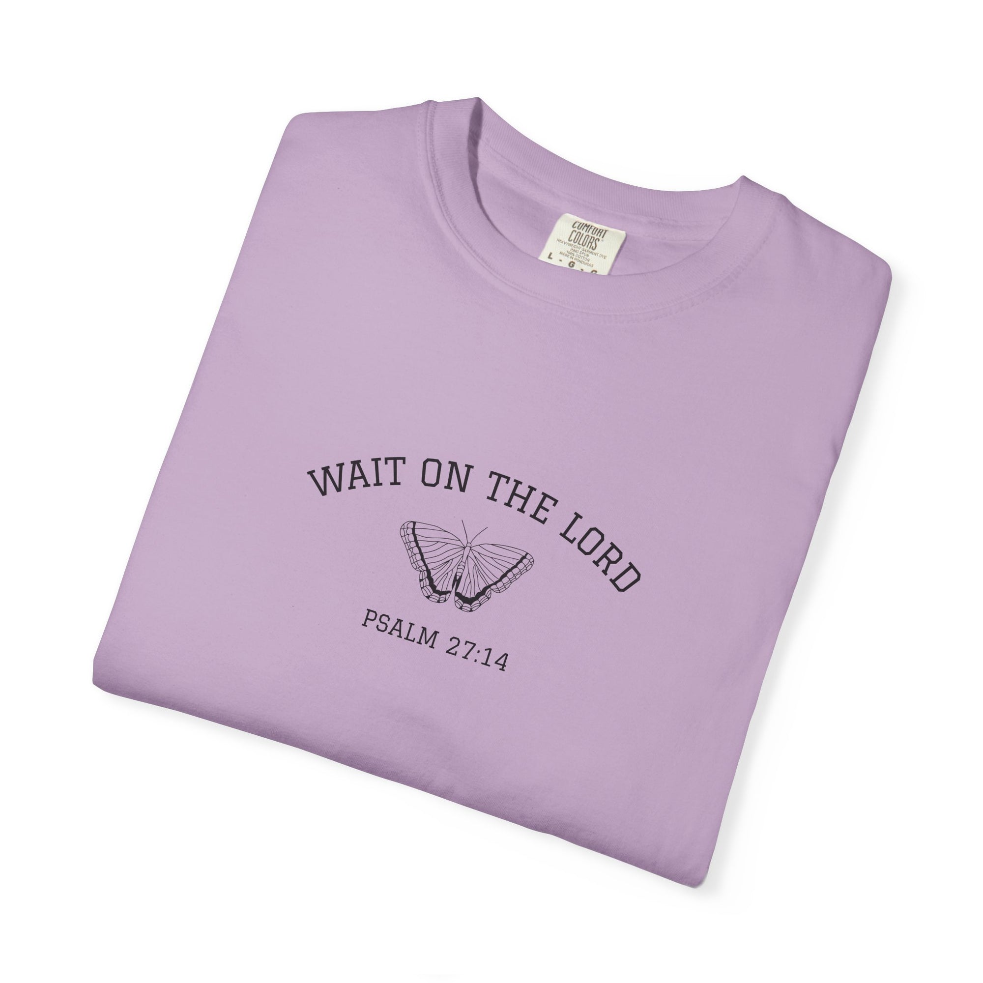 Psalm 27:14 • Comfort Colors Tee