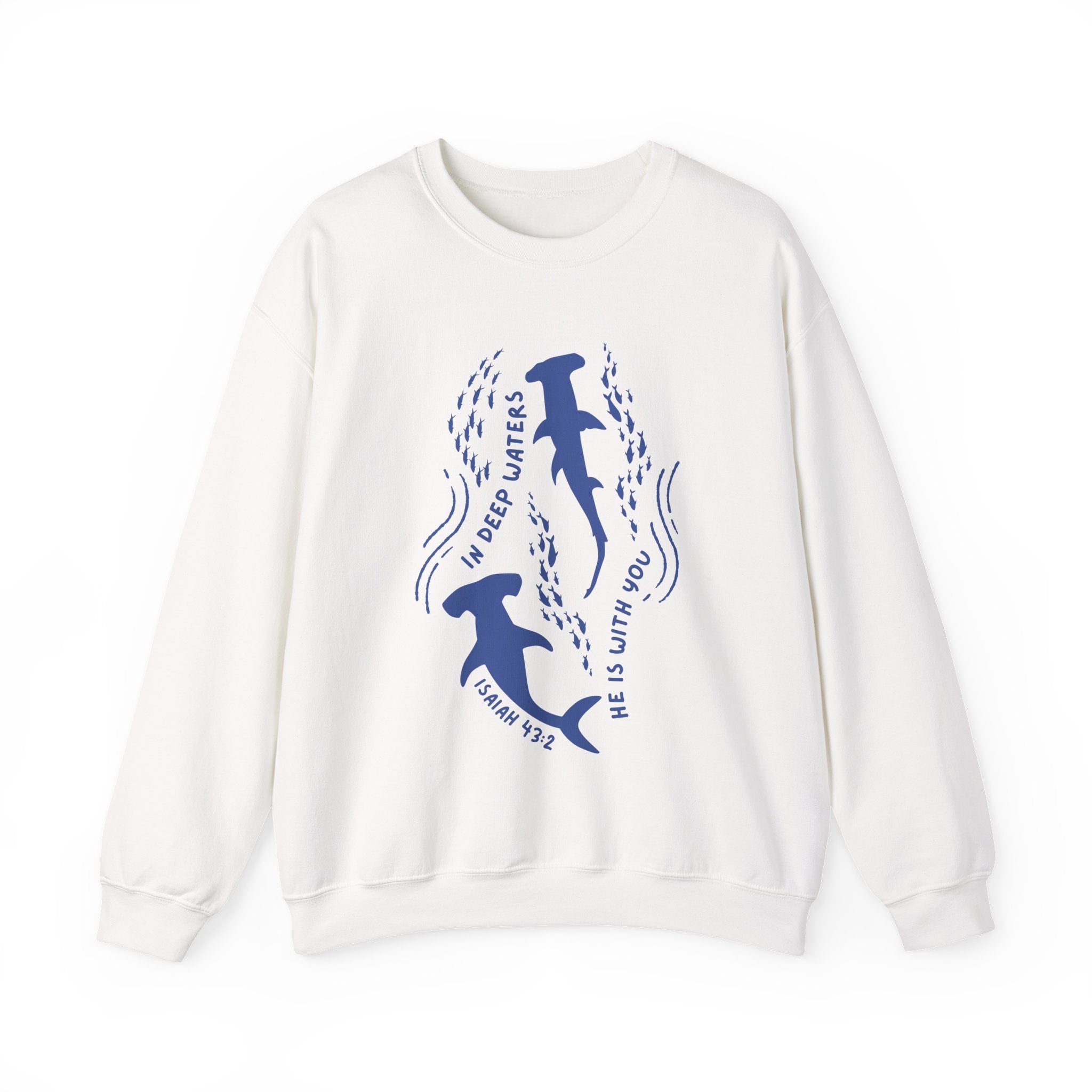 Isaiah 43:2 • Crewneck Sweatshirt