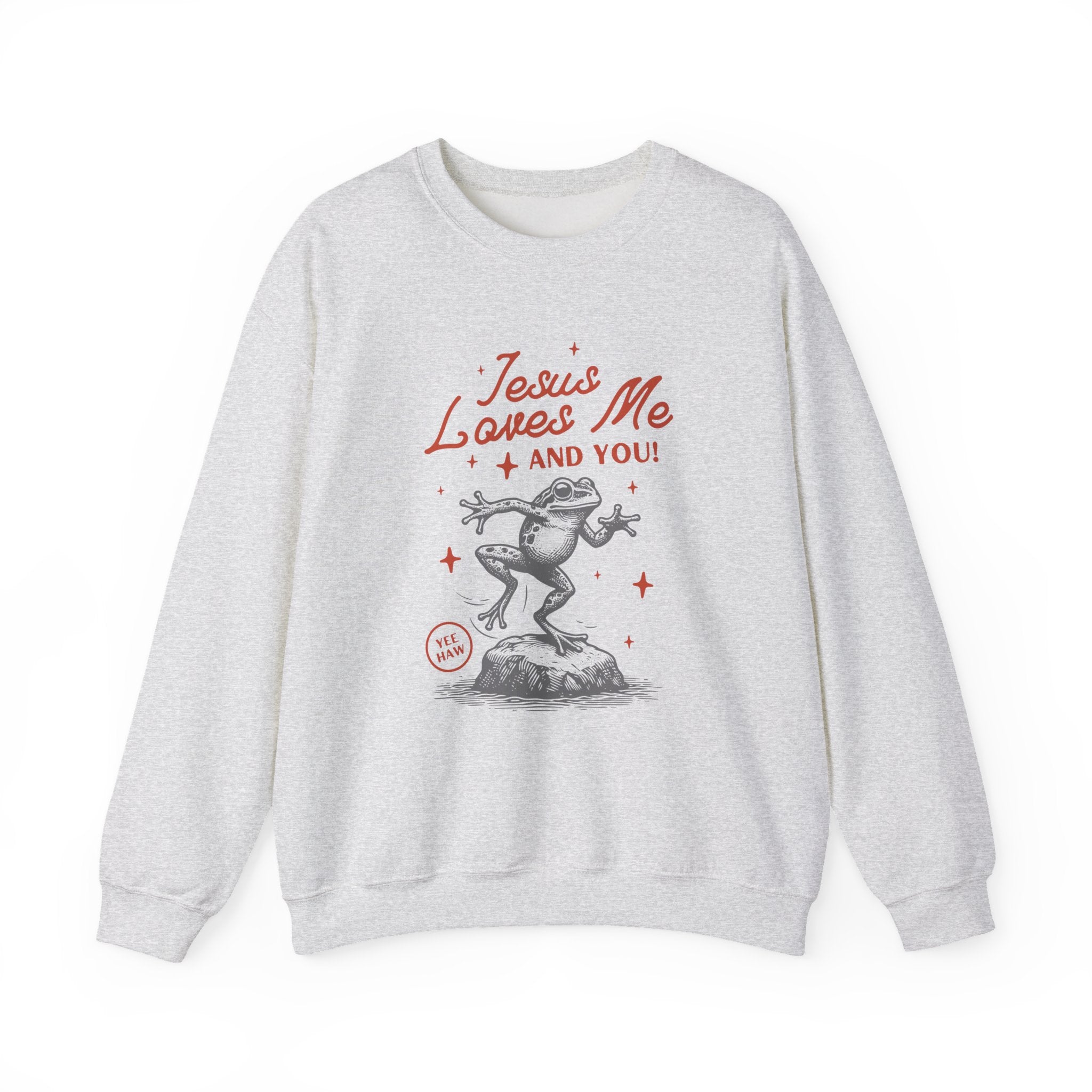 Jesus Loves Me • Crewneck Sweatshirt