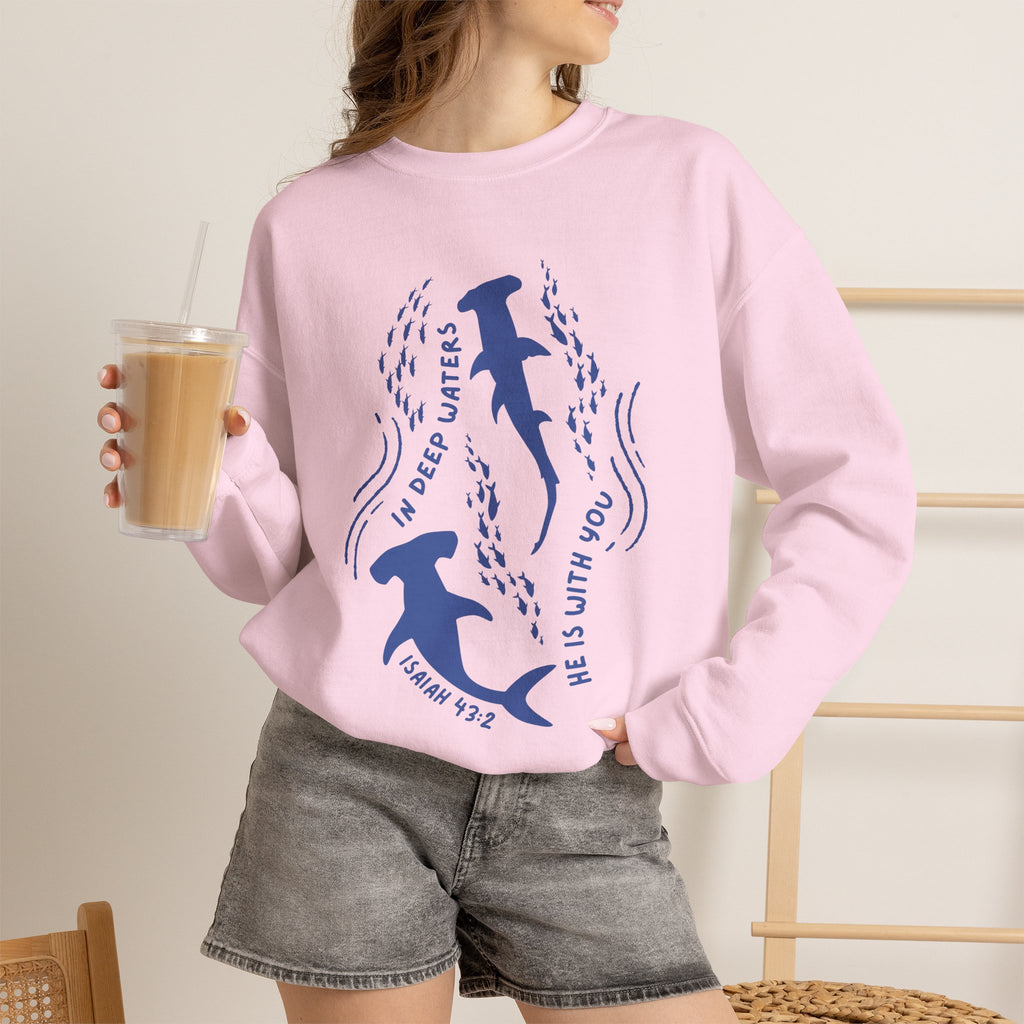 Isaiah 43:2 • Crewneck Sweatshirt
