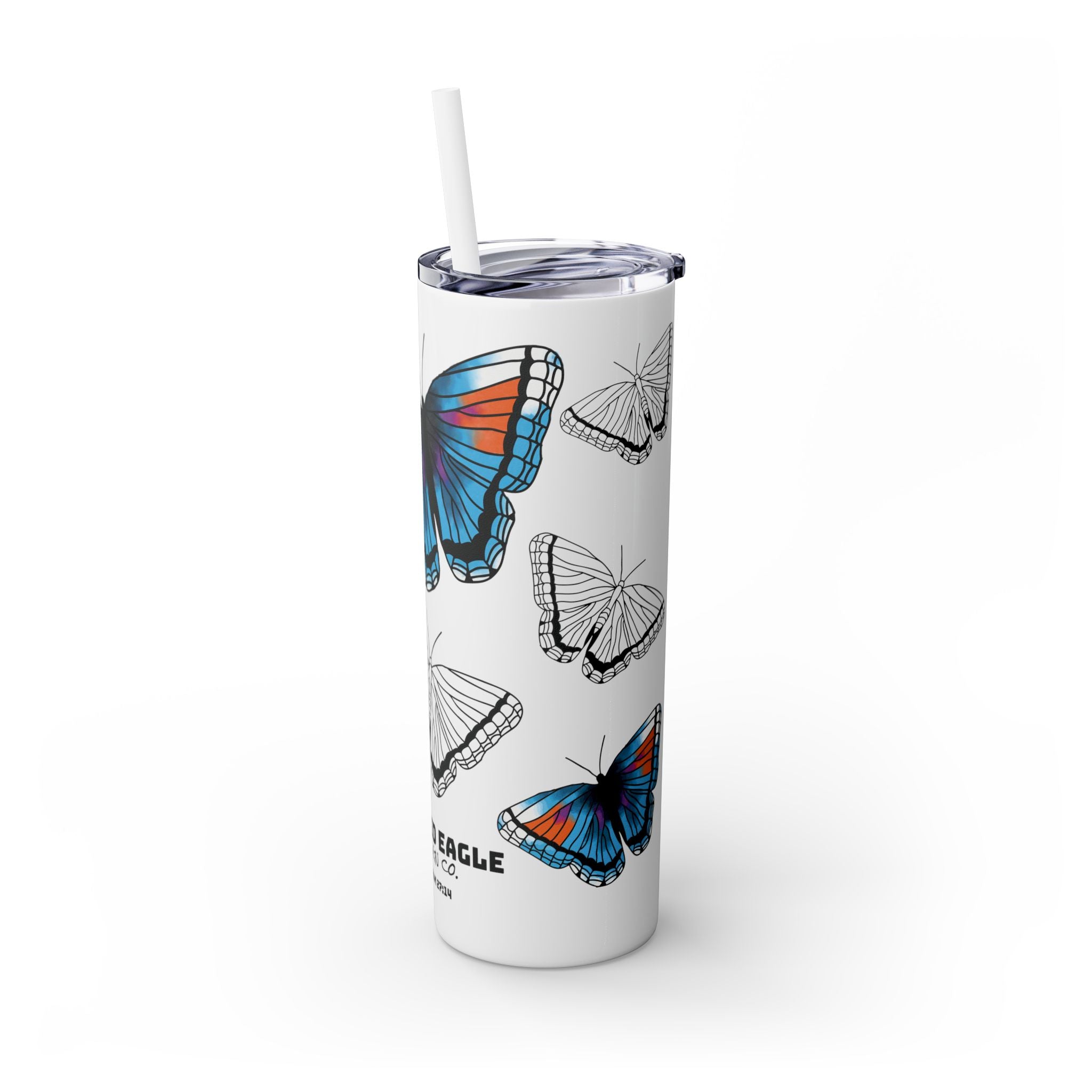 Psalm 27:14 • Skinny Tumbler, 20oz