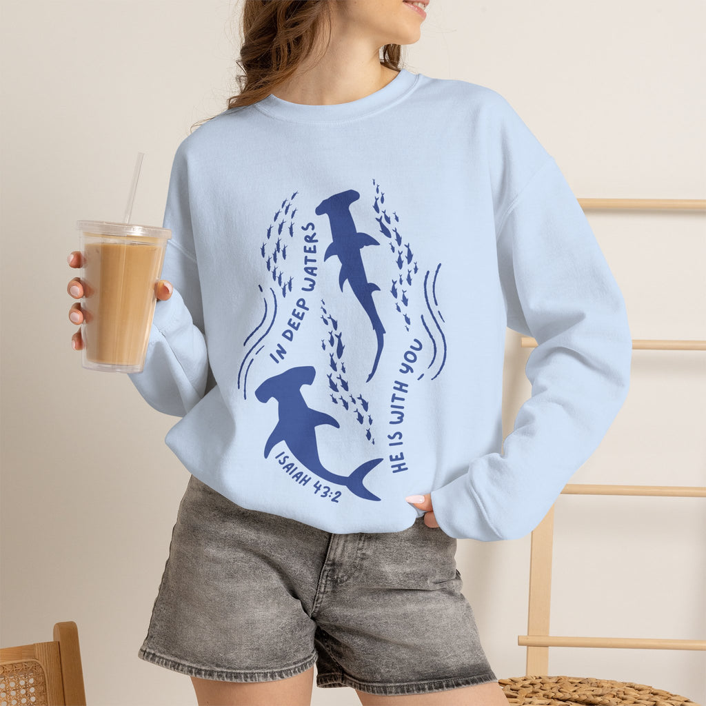 Isaiah 43:2 • Crewneck Sweatshirt