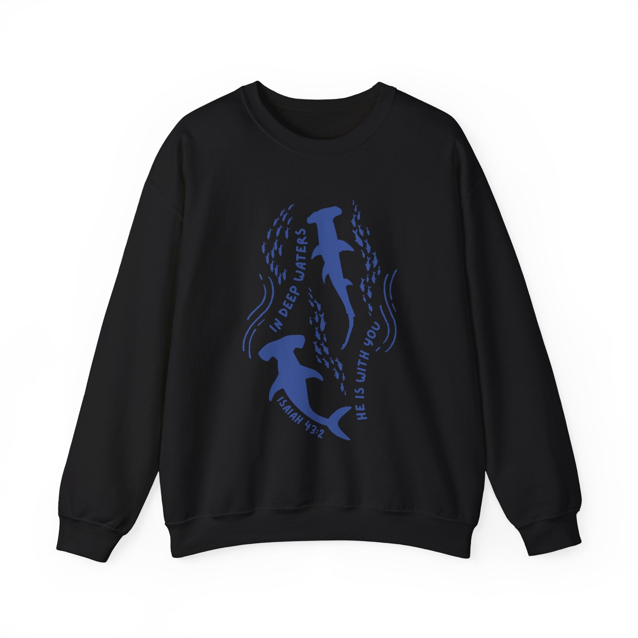 Isaiah 43:2 • Crewneck Sweatshirt