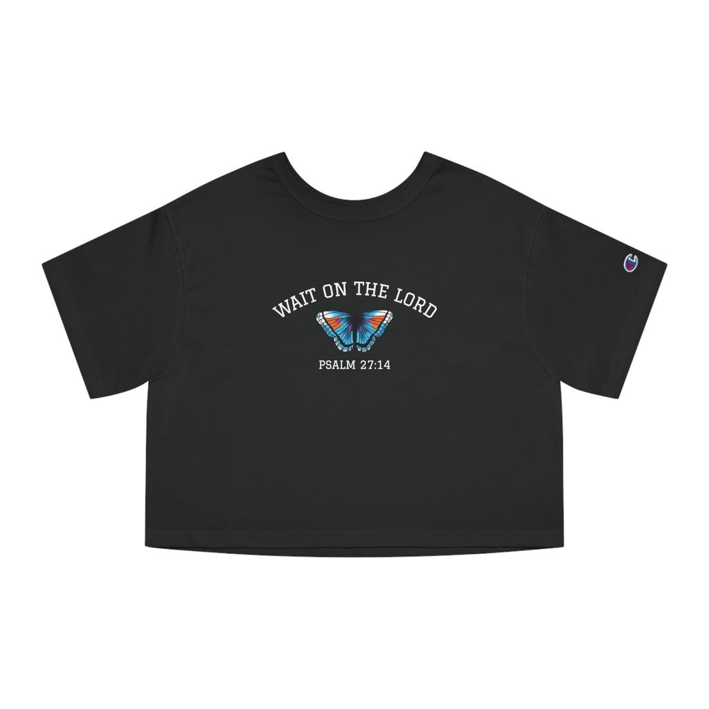 Wait on the Lord • Crop Top