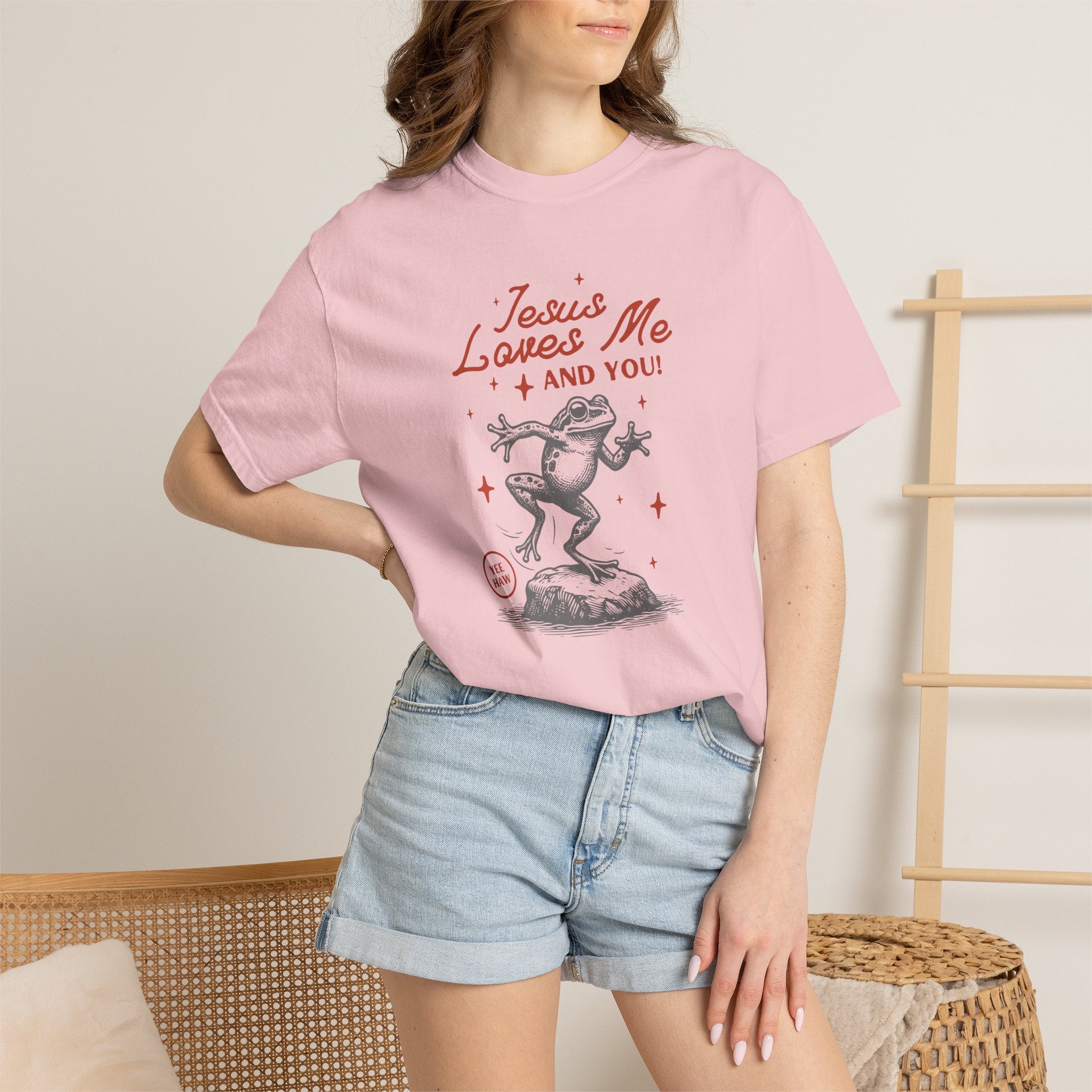Jesus Loves Me • Comfort Colors Tee