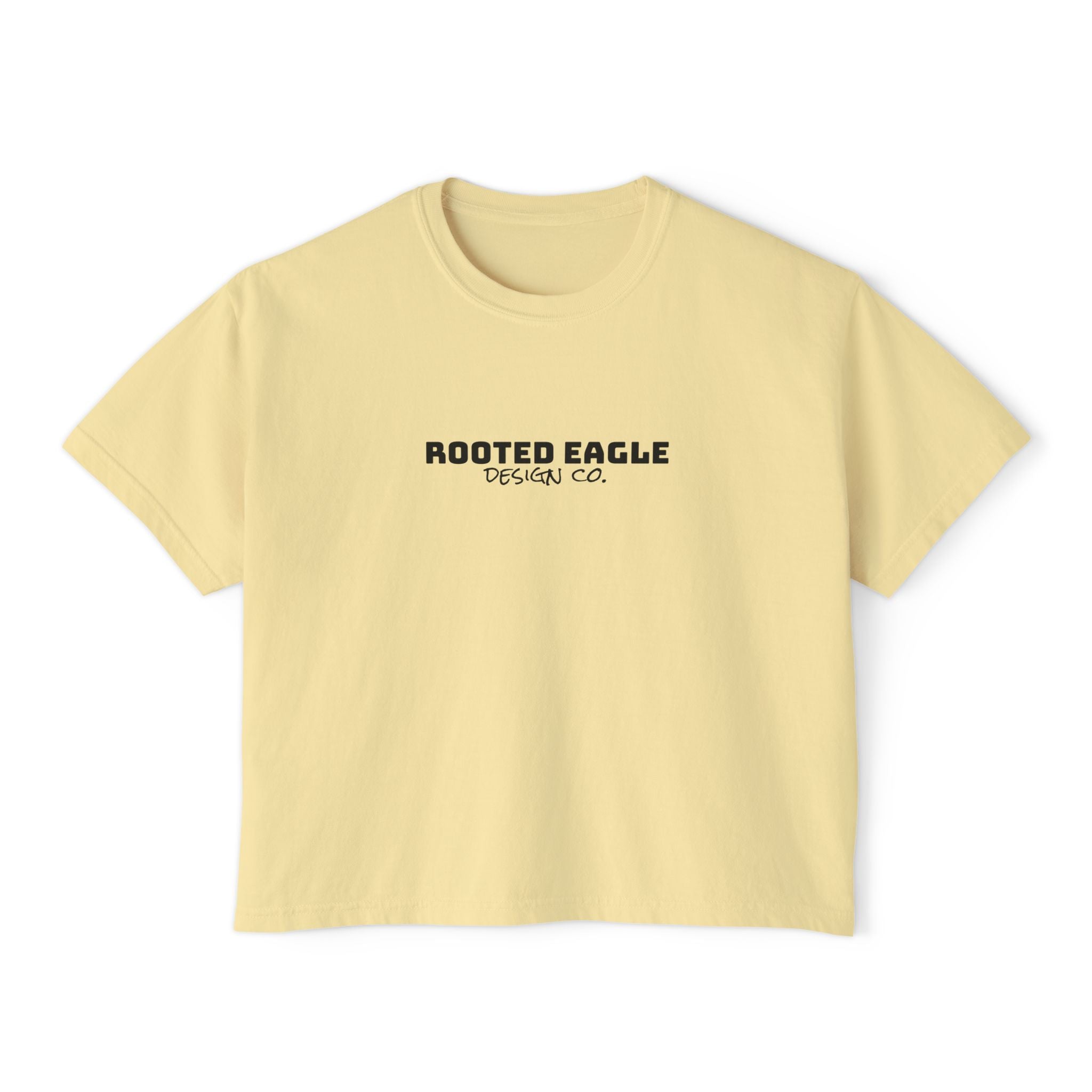 Rooted Eagle Design Co. • Women's Boxy Tee