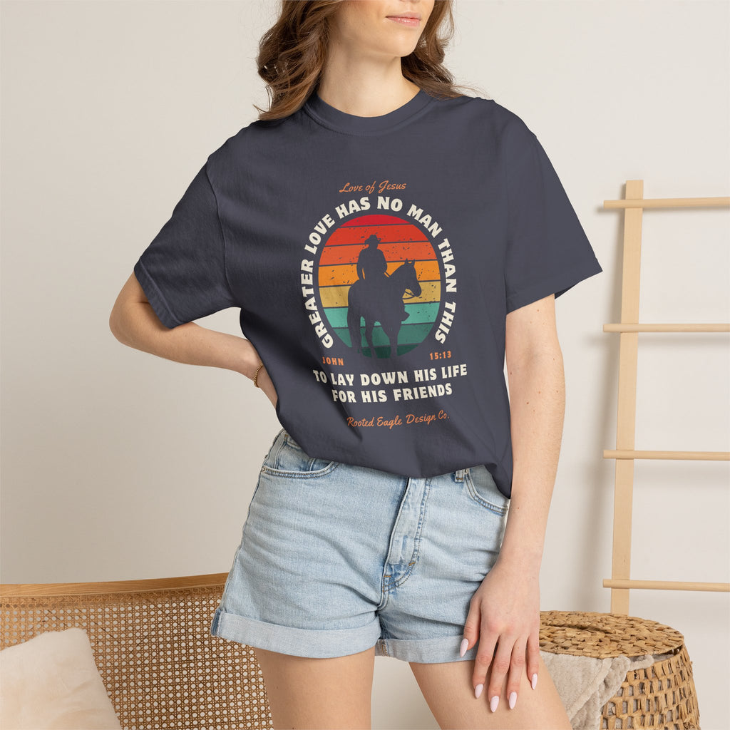 Greater Love • Comfort Colors Tee