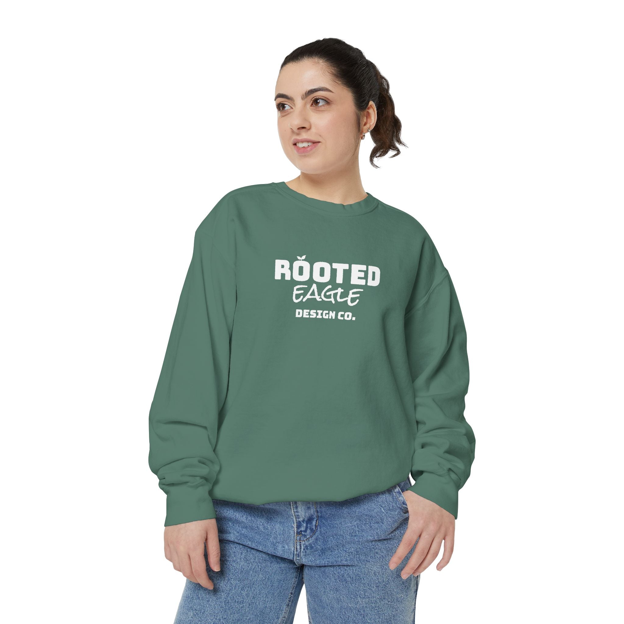 Rooted Eagle • Comfort Colors Sweatshirt