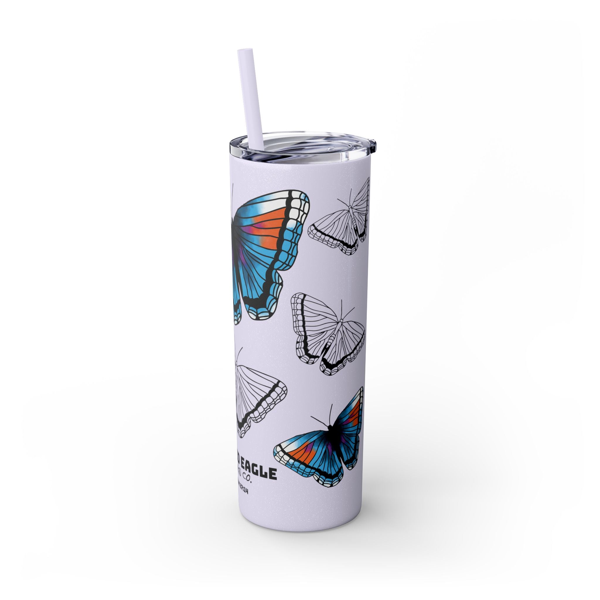 Psalm 27:14 • Skinny Tumbler, 20oz