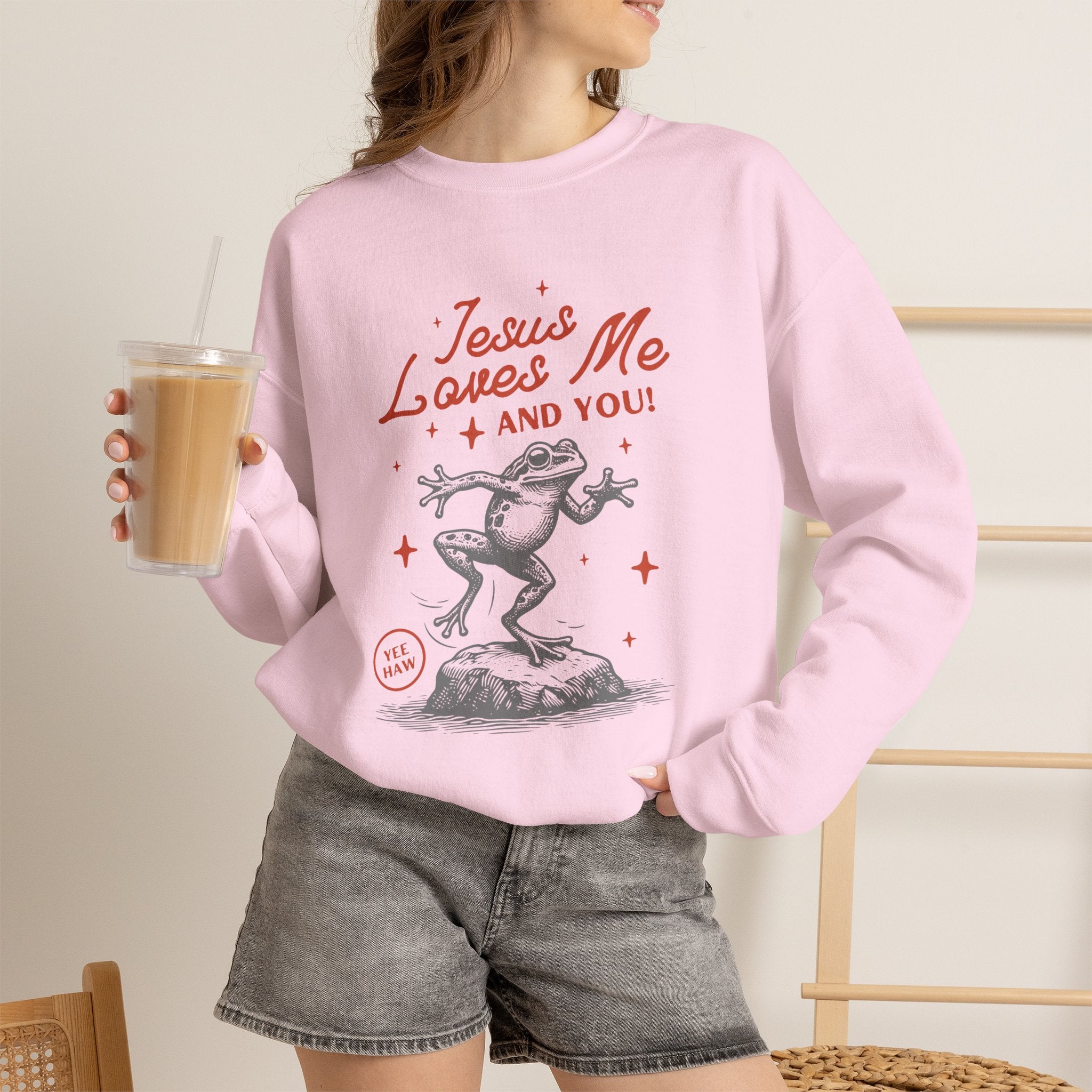 Jesus Loves Me • Sweatshirt