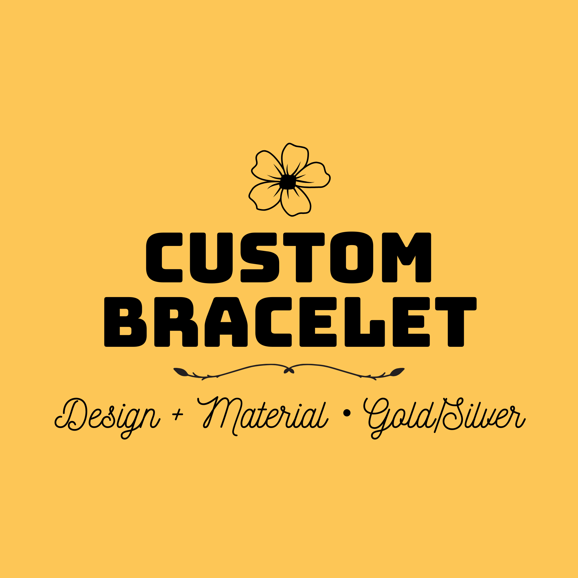 Custom Charm Bracelet