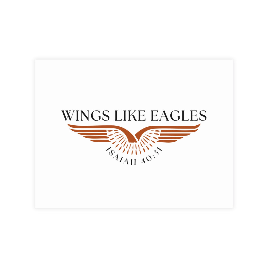 Wings Like Eagles • Postcards