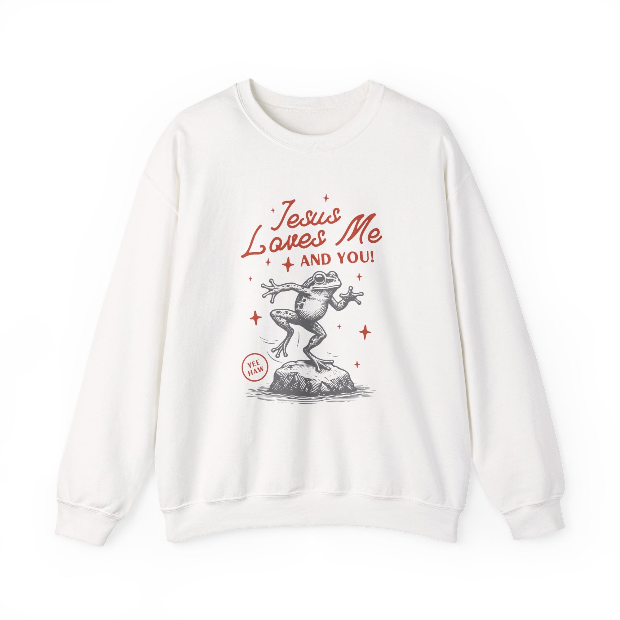 Jesus Loves Me • Crewneck Sweatshirt