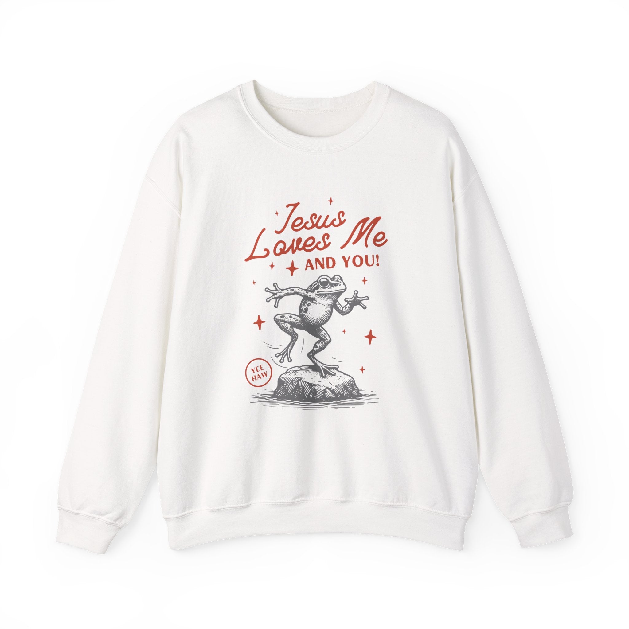 Jesus Loves Me • Crewneck Sweatshirt