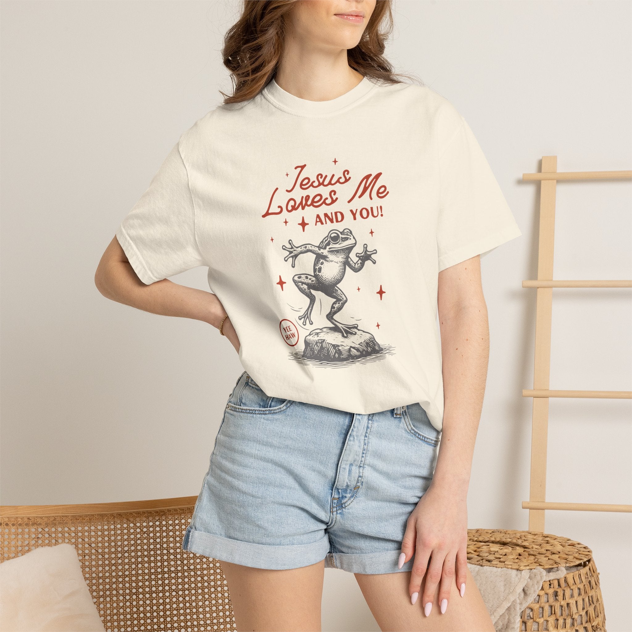 Jesus Loves Me • Comfort Colors Tee