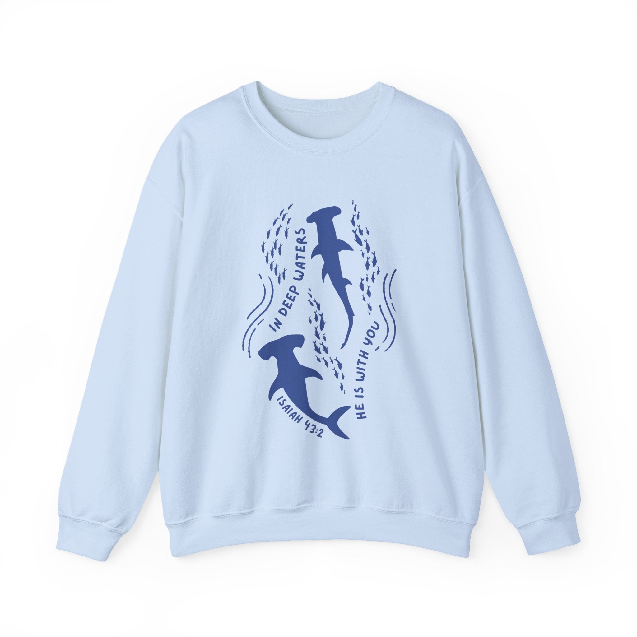 Isaiah 43:2 • Crewneck Sweatshirt