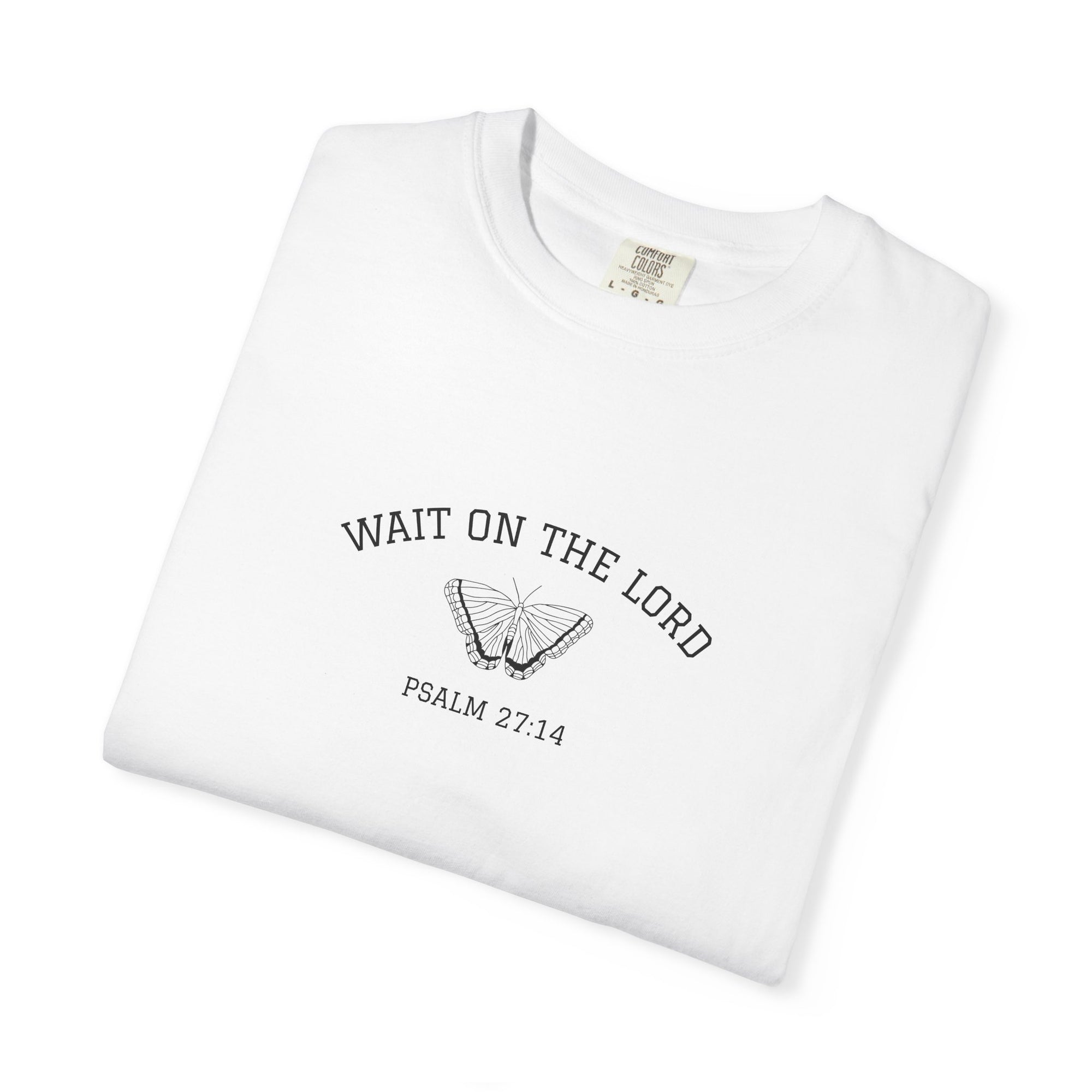 Psalm 27:14 • Comfort Colors Tee