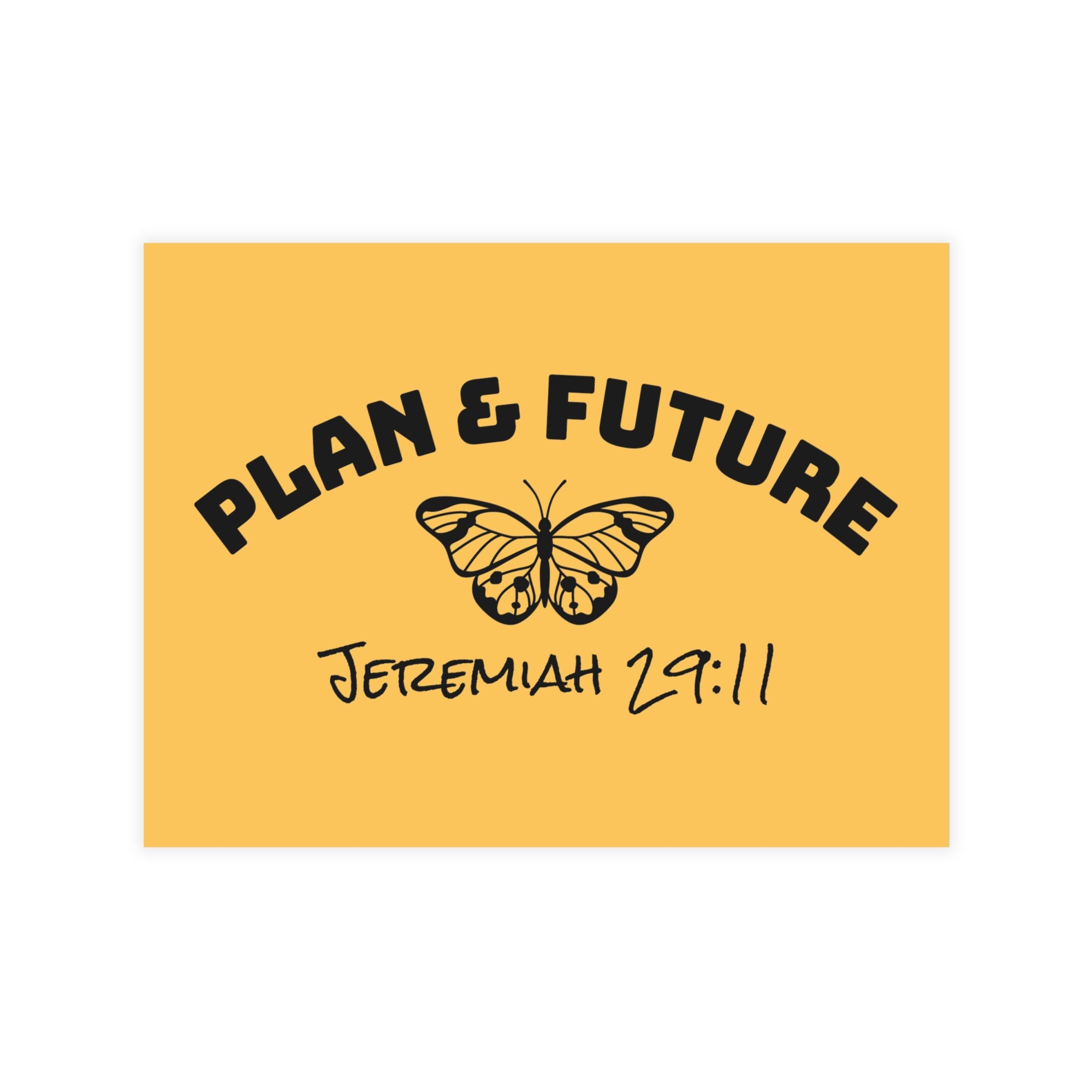 Jeremiah 29:11 • Postcard + Envelope