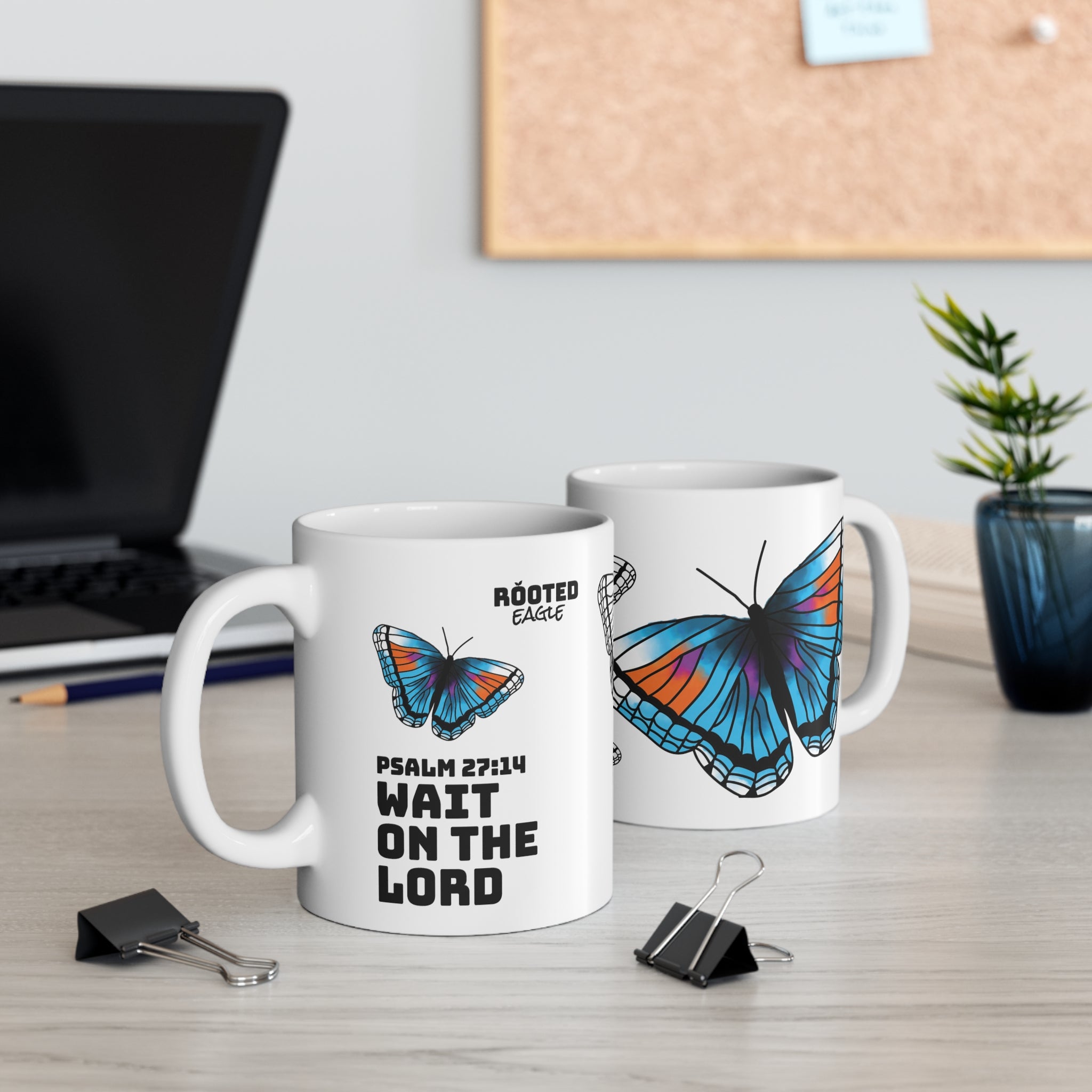 Wait on the Lord • Ceramic Mug
