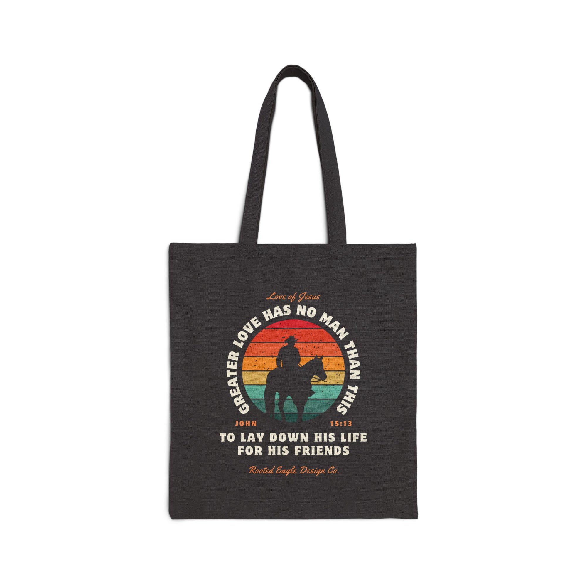 John 15:13 • Cotton Canvas Bag