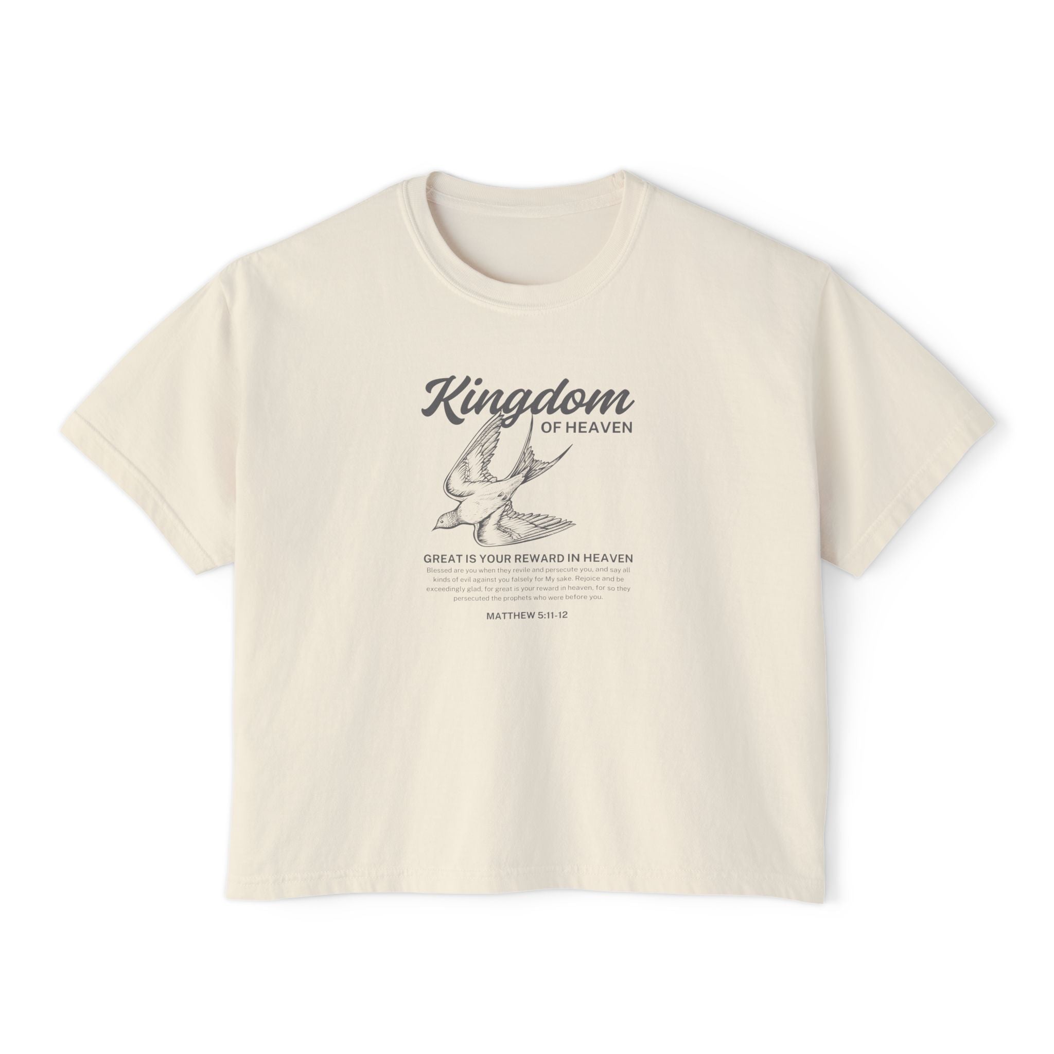 Kingdom of Heaven • Women's Boxy Tee
