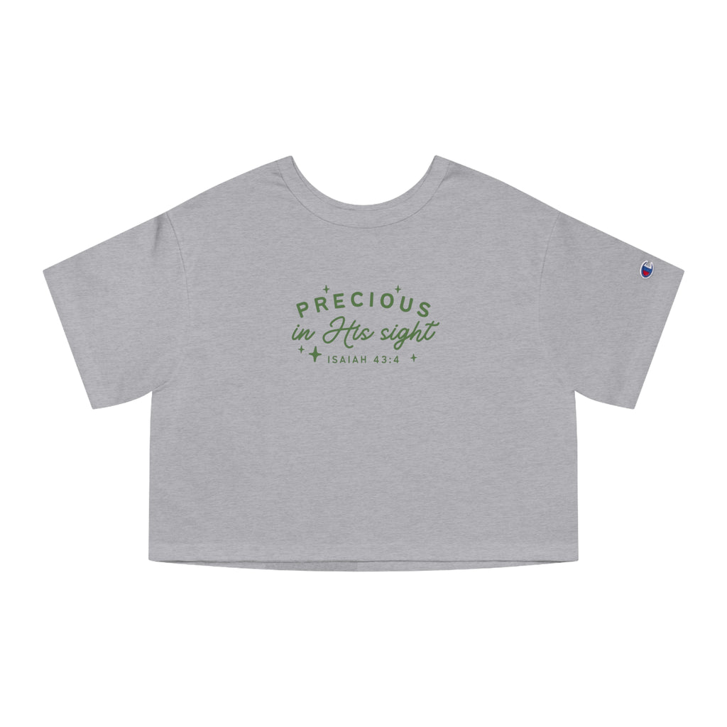 Precious in His Sight • Crop Top
