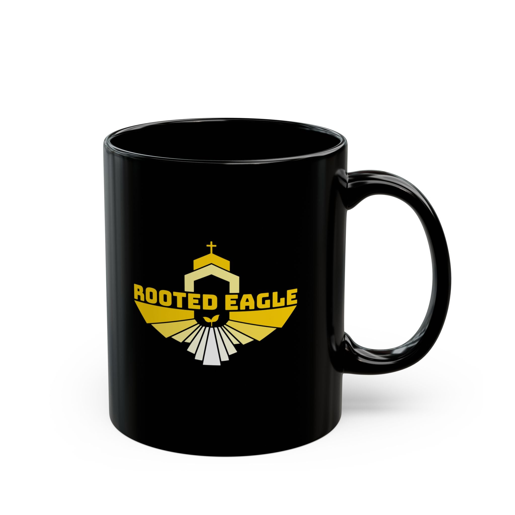Rooted Eagle • Black Mug