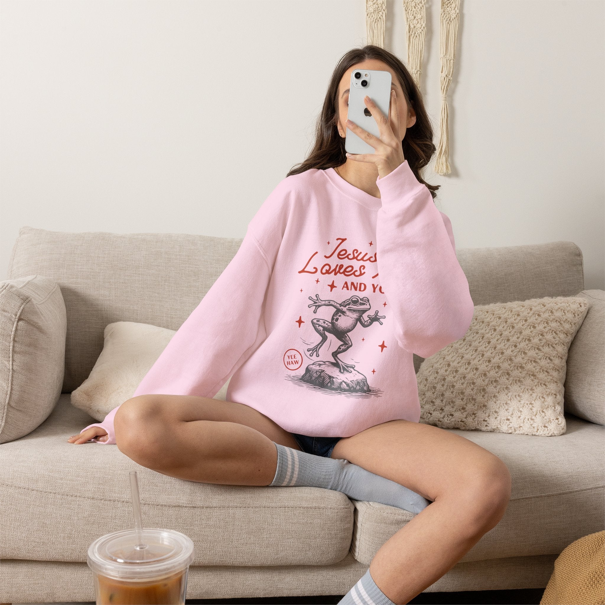 Jesus Loves Me • Sweatshirt