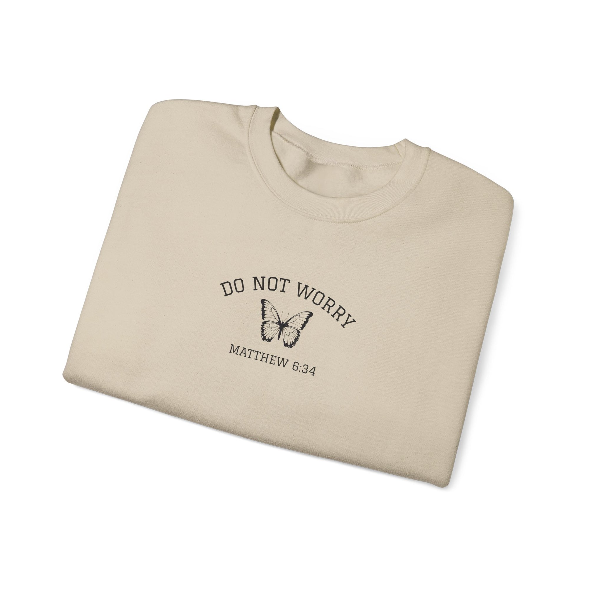 Matthew 6:34 • Crewneck Sweatshirt