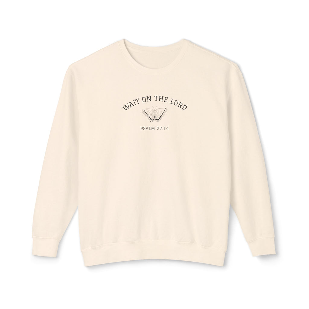 Psalm 27:14 • Comfort Colors Sweatshirt
