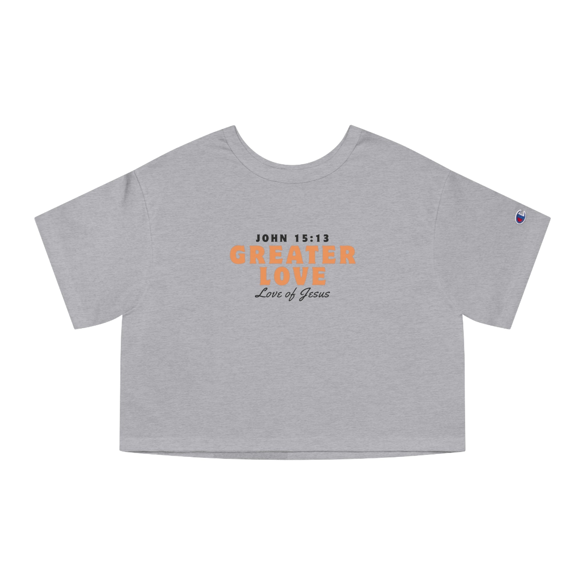 Greater Love • Crop Top