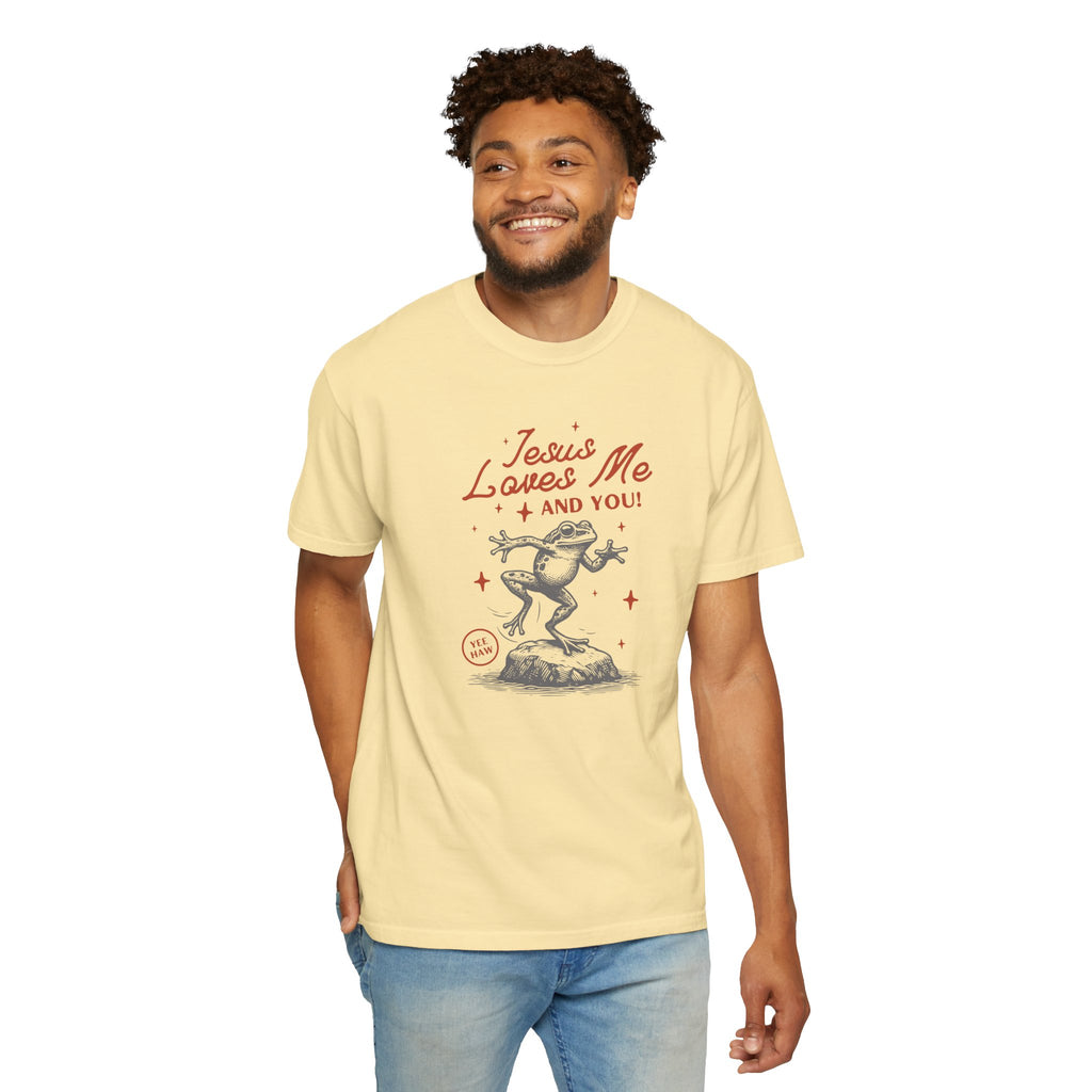 Jesus Loves Me • Comfort Colors Tee