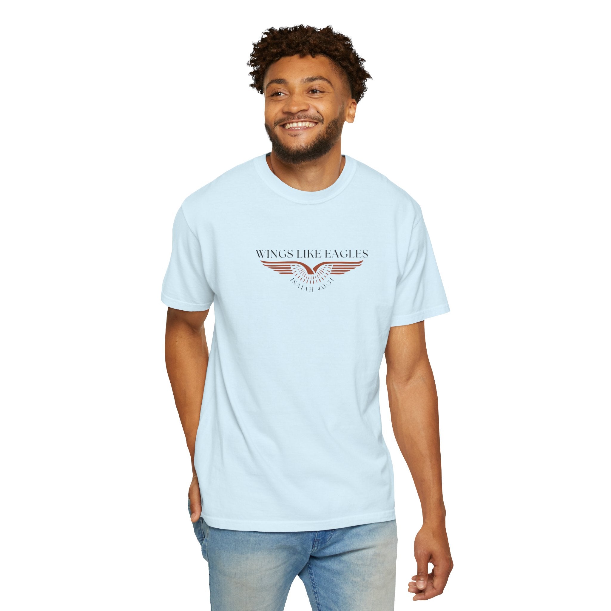 Wings Like Eagles • Comfort Colors Tee