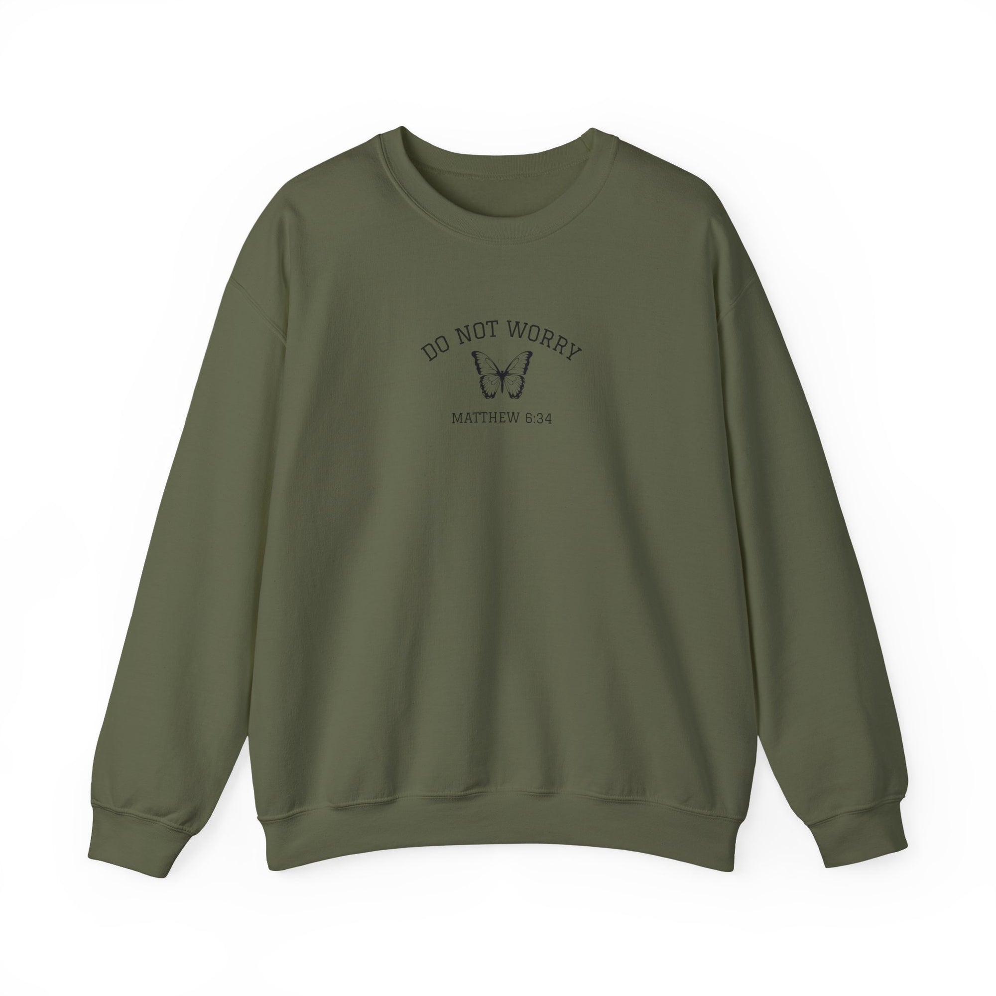 Matthew 6:34 • Crewneck Sweatshirt