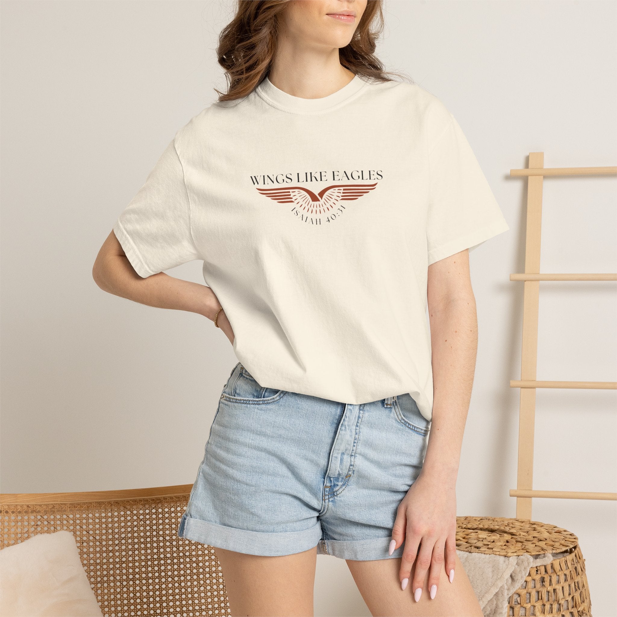 Wings Like Eagles • Comfort Colors Tee
