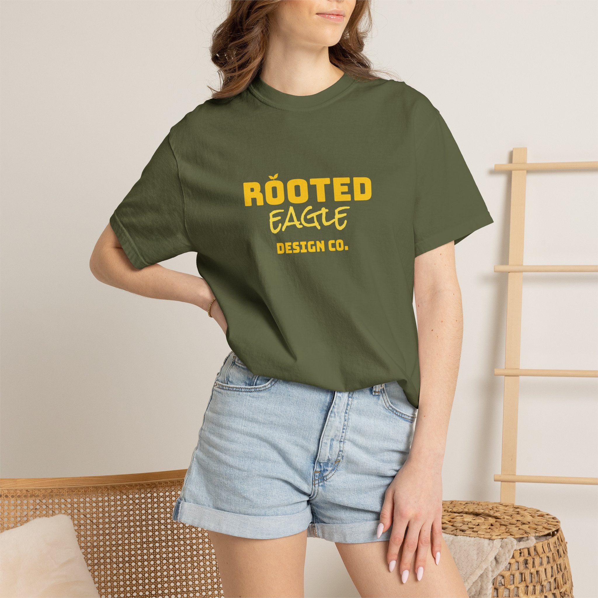 Rooted Eagle • Comfort Colors Tee