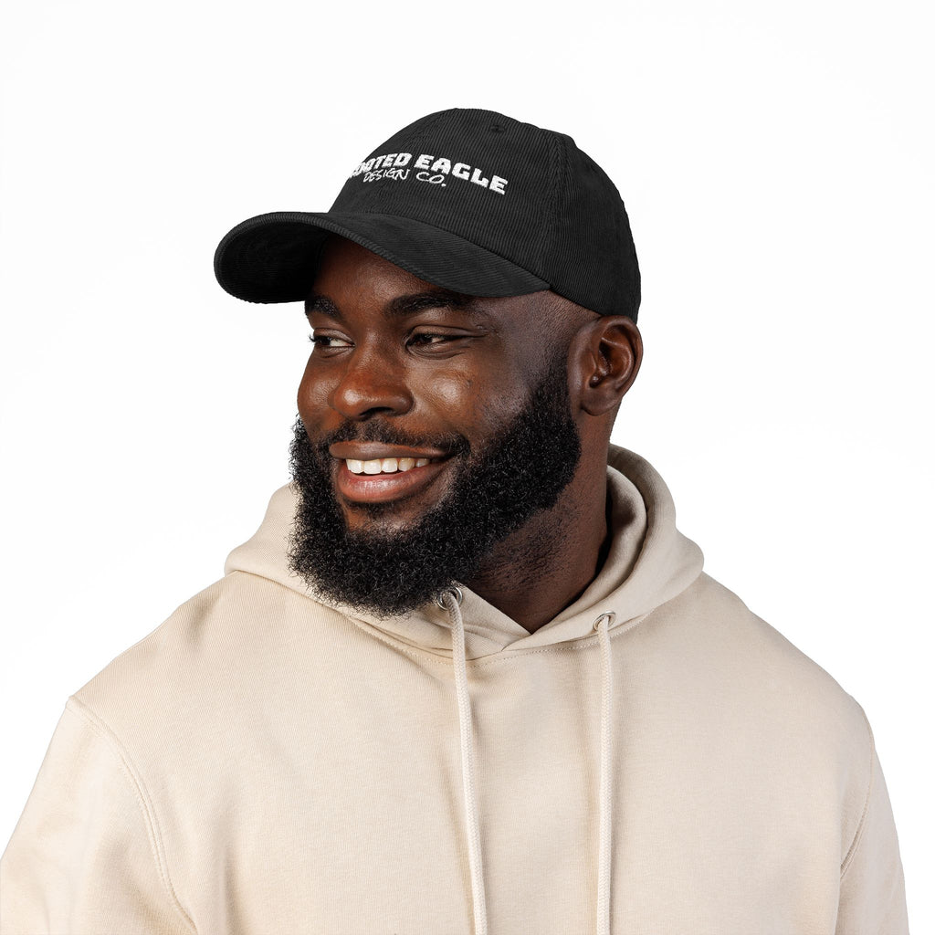 Rooted Eagle • Embroidered Corduroy Hat